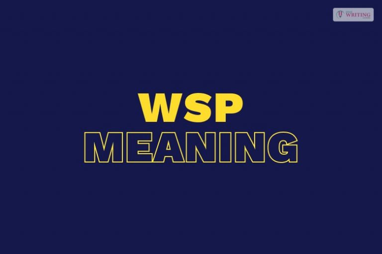 what does wsp mean